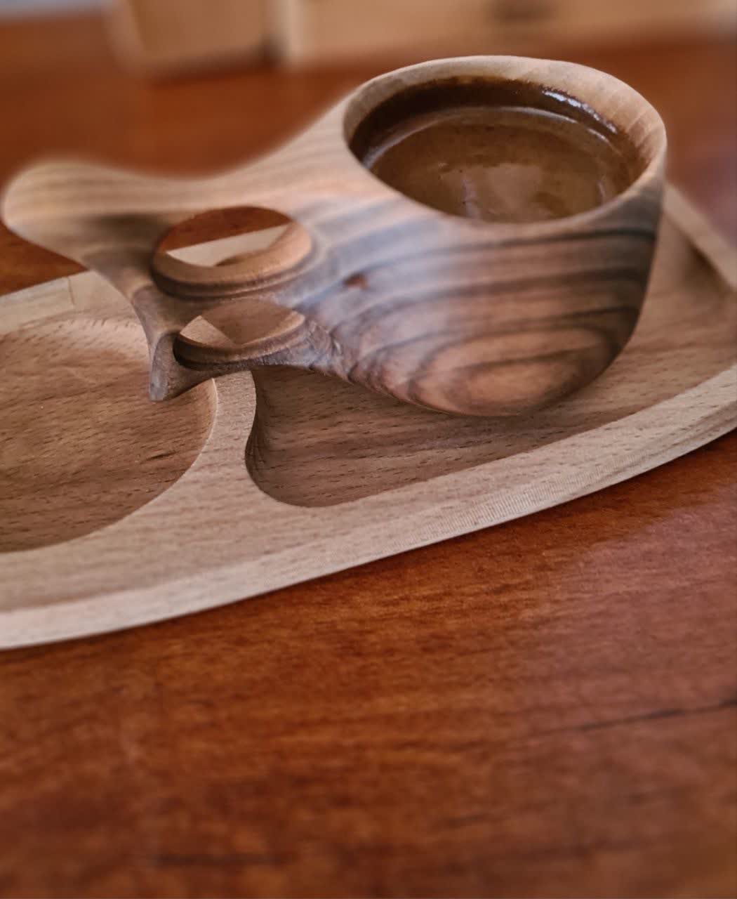 تولیدکننده ظروف پذیرایی چوب گردو زاگسو وود در اصفهان